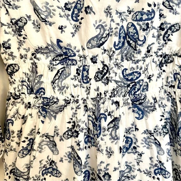 Lucky Brand Blue and White Floral Dress Size XS - Picture 14 of 16